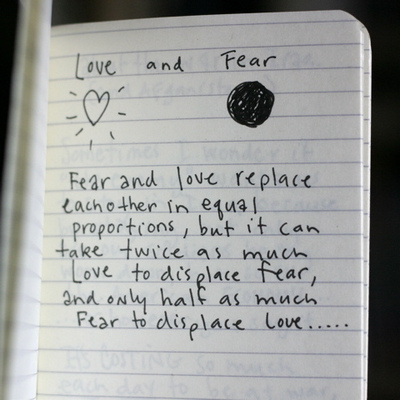 Love And Fear. love and fear